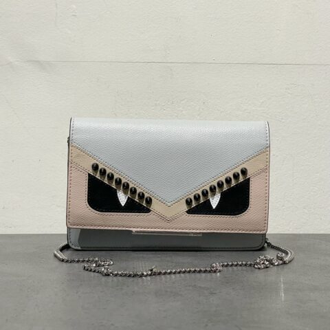 フェンディ　FENDI　モンスター　バグズ　チェーンウォレット　財布