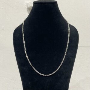 クロムハーツ Chrome Hearts　ロールチェーン　18インチ　アクセサリー