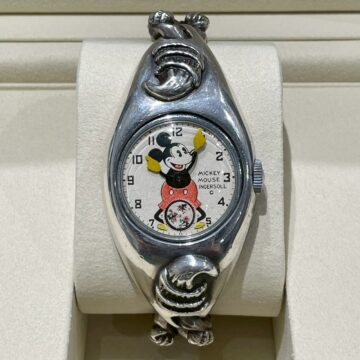 クロムハーツ Chrome Hearts　クロウモチーフ　28㎜　ウォッチブレス　ミッキーマウス　腕時計