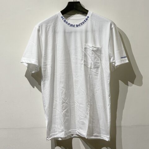 クロムハーツ Chrome Hearts　ネックロゴTシャツ　アパレル