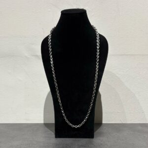 クロムハーツ　Chrome Hearts　ペーパーチェーン　24インチ　SV　アクセサリー