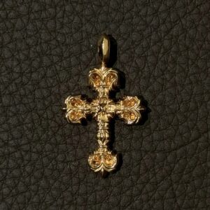クロムハーツ　Chrome Hearts　タイニーフィリグリークロス　22K　アクセサリー
