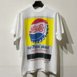 ヴィンテージ　Andy Warhol PEPSI say Pepsi please　Ｔシャツ　アパレル