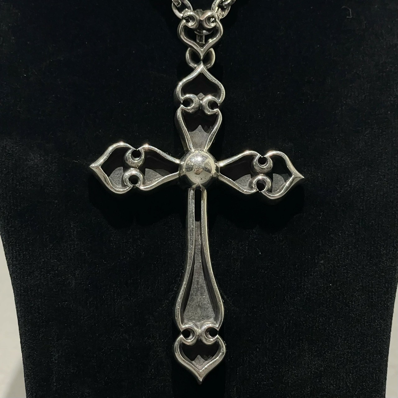 クロムハーツ Chrome Hearts スペードクロス ペンダントトップ 62.52g