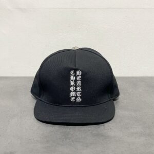 クロムハーツ Chrome Hearts　ヴァーティカルロゴ刺繍　ベースボールキャップ　小物