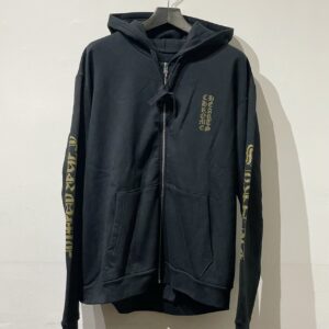 クロムハーツ Chrome Hearts　バーティカルロゴ　ZIPパーカー　アパレル