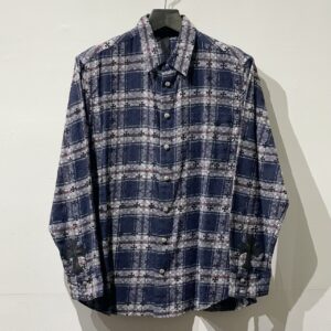 クロムハーツ Chrome Hearts　Y NOT　チェックシャツ　アパレル