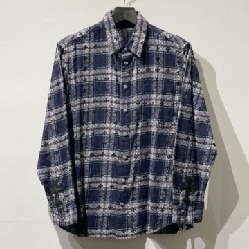 クロムハーツ Chrome Hearts　Y NOT　チェックシャツ　アパレル