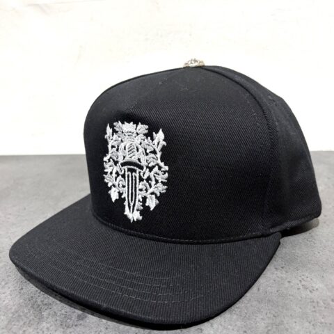 クロムハーツ　Chrome Hearts　 ヴァインダガー刺繡　ベースボールキャップ　小物