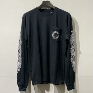 クロムハーツ　Chrome Hearts　ホースシュー袖フローラル　ロンT　アパレル