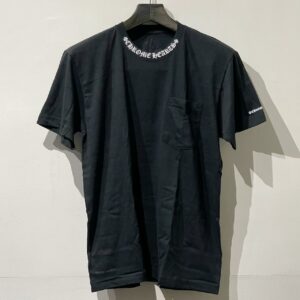 クロムハーツ Chrome Hearts　ネックロゴTシャツ　アパレル