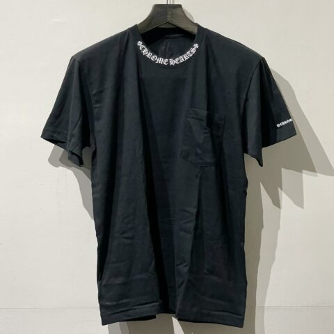 クロムハーツ Chrome Hearts　ネックロゴTシャツ　アパレル
