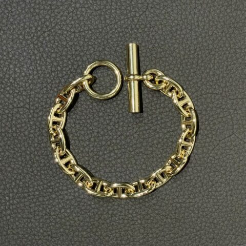 エルメス　Hermes　シェーヌダンクル　MM　YG　アクセサリー