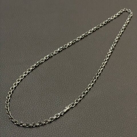 クロムハーツ Chrome Hearts　ペーパーチェーン　24インチ　SV　36.75ｇ　アクセサリー