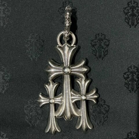 クロムハーツ Chrome Hearts　ラージトリプルクロス　SV　142.78ｇ　アクセサリー