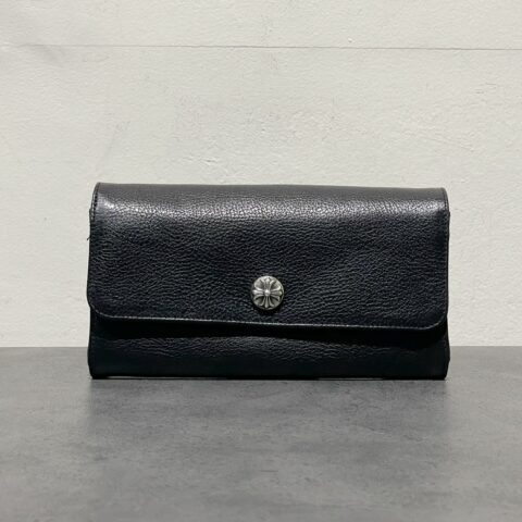 クロムハーツ Chrome Hearts　JUDY　ウォレット　クロスボールボタン　財布