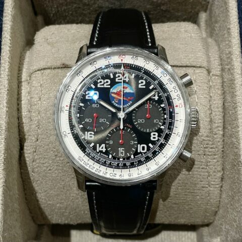 ブライトリング　Breitling　ナビタイマー　B02　クロノグラフ　コスモノート　ポルコ　ロッソ　腕時計
