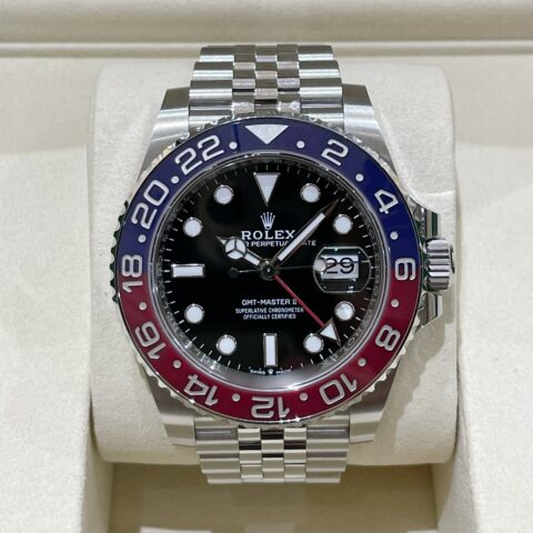 ロレックス　ROREX　ＧＭＴマスターⅡ　126710BLRO　腕時計