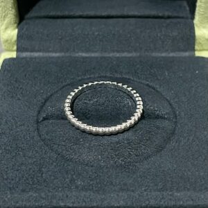 ヴァンクリーフ＆アーペル　VAN CLEEF＆ARPELS　ペルレ　ゴールドパールリング　スモール　WG　アクセサリー