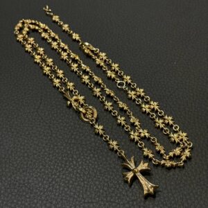 クロムハーツ Chrome Hearts　ベリーチョークチェーン　36インチ　22K　アクセサリー
